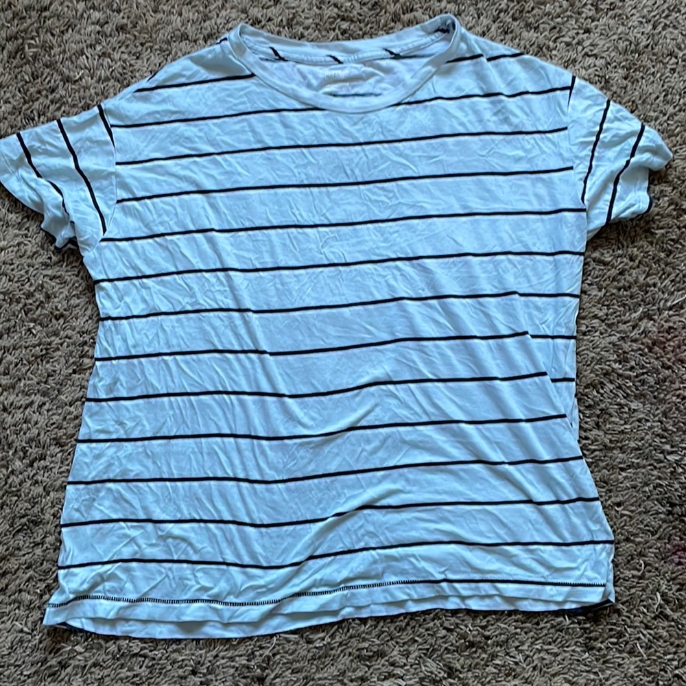 PINK Victoria Secret striped t-shirt
